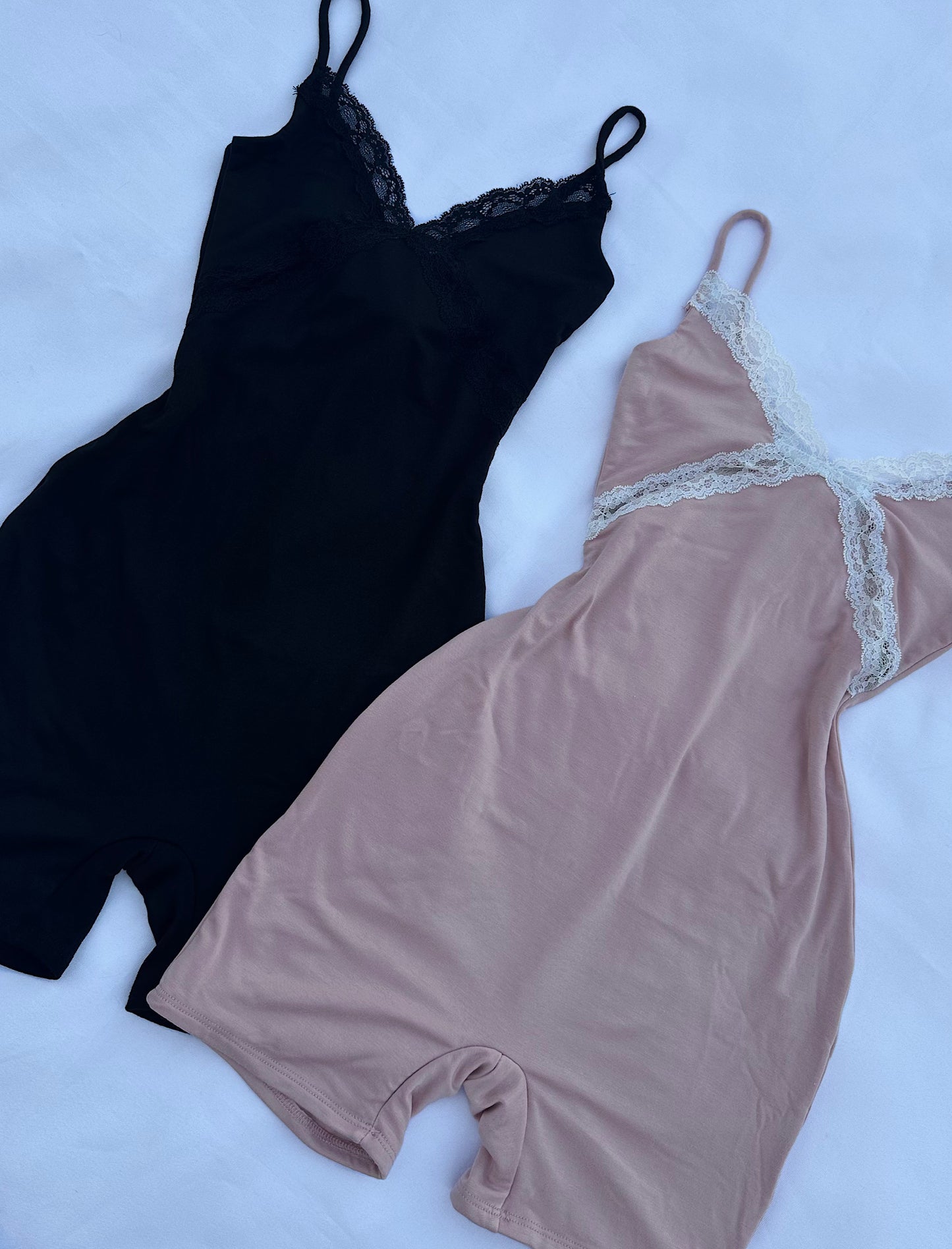 Polly Romper (black)