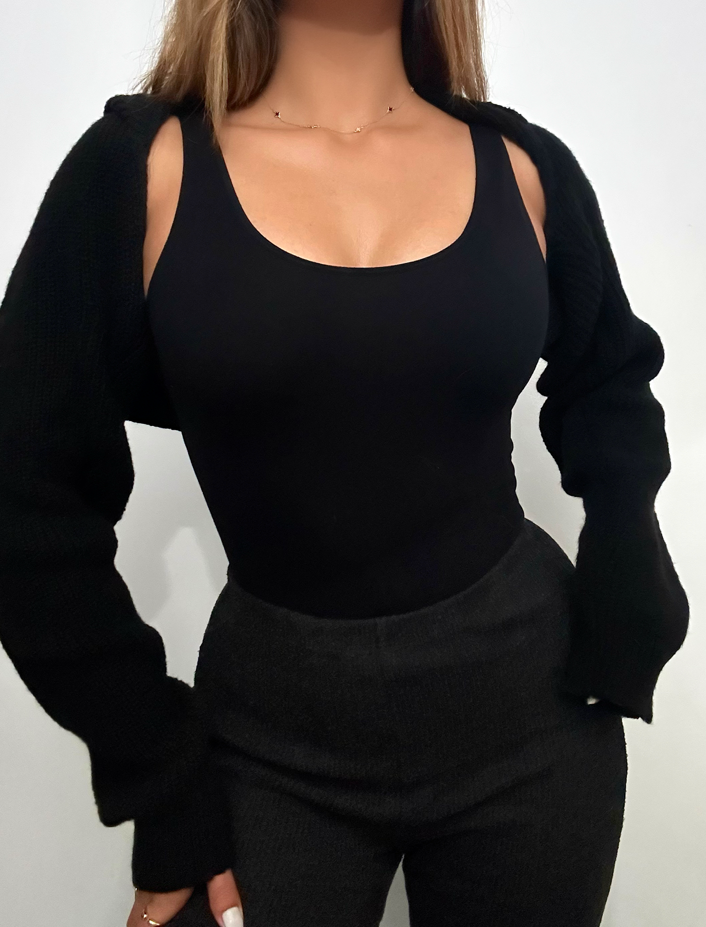 Sasha Hooded Shrug