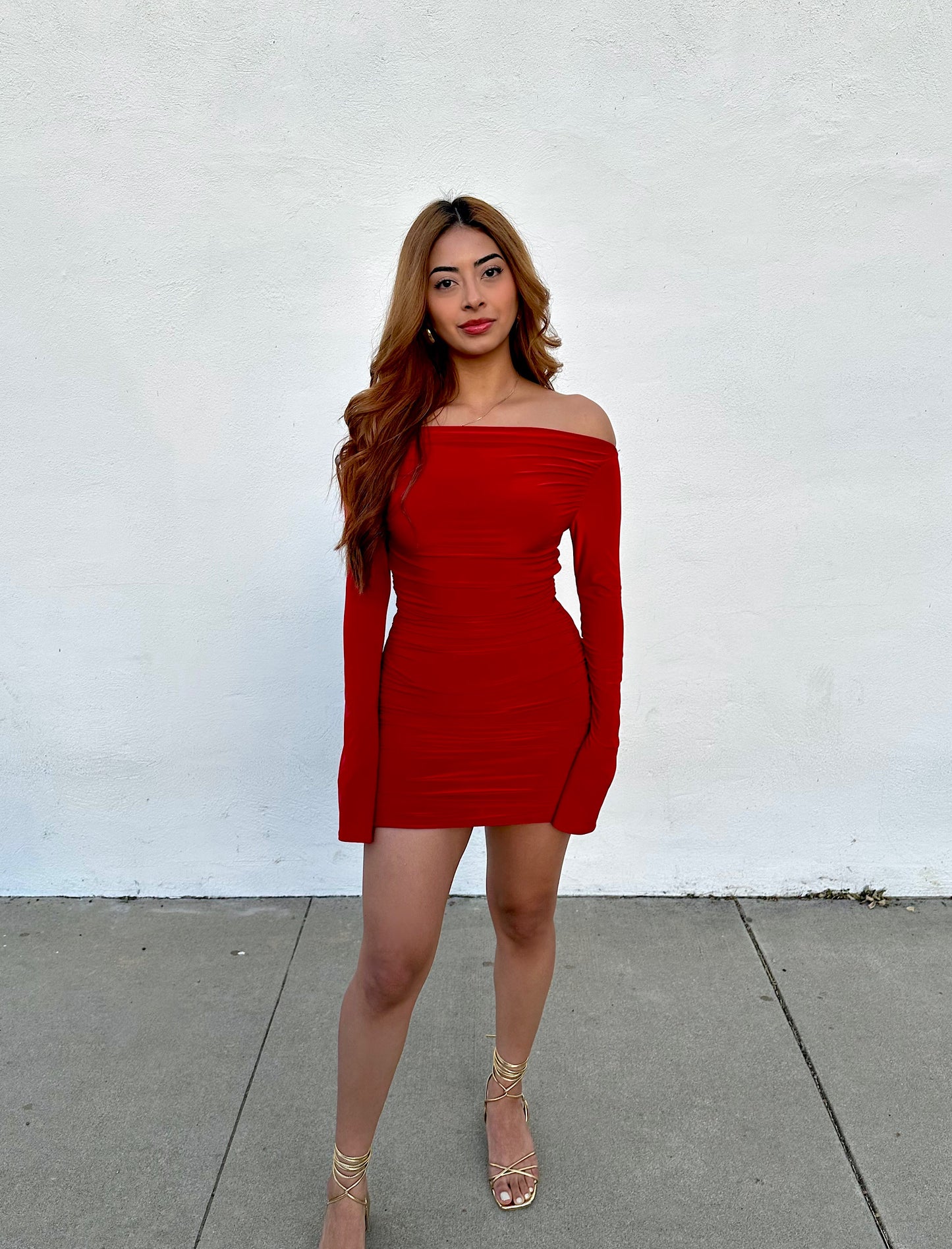 Bells Bell Sleeve Dress