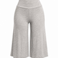 Alaia Gaucho Pants (Heather Grey)