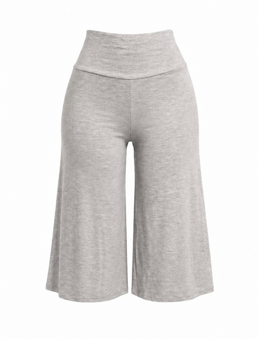 Alaia Gaucho Pants (Heather Grey)