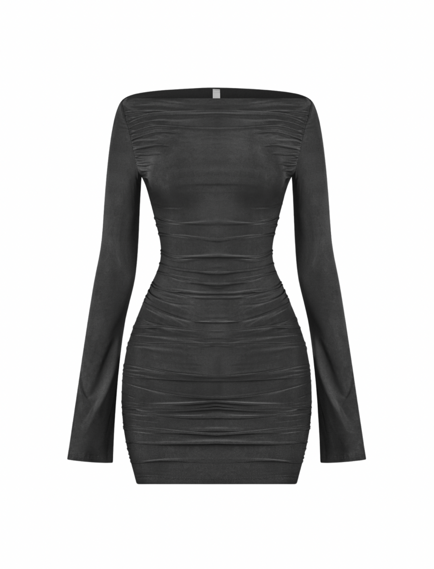 Bells Bell Sleeve Dress (black)