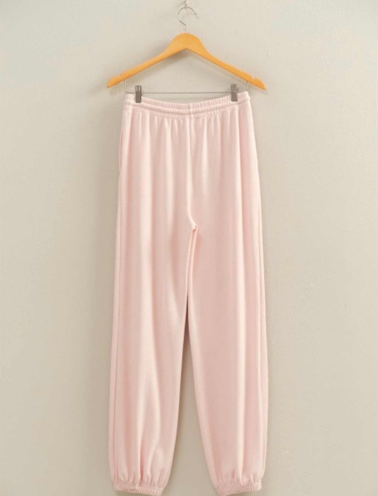 Pink Plush Sweats
