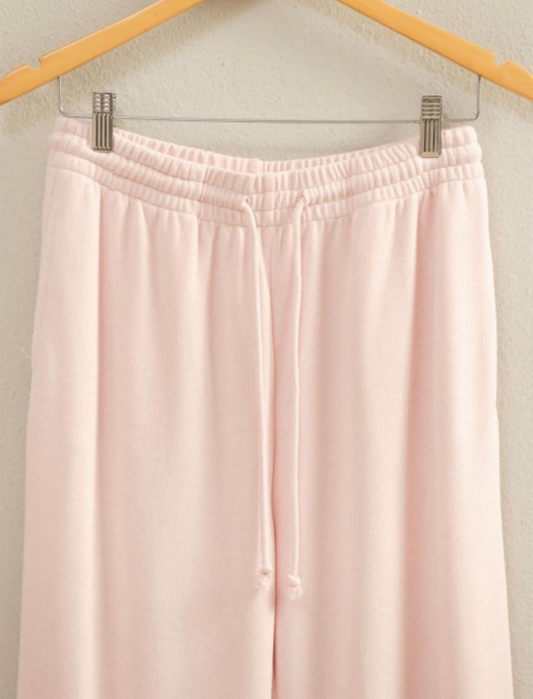 Pink Plush Sweats