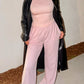 Pink Plush Sweats