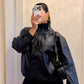 October Oversized Faux Jacket